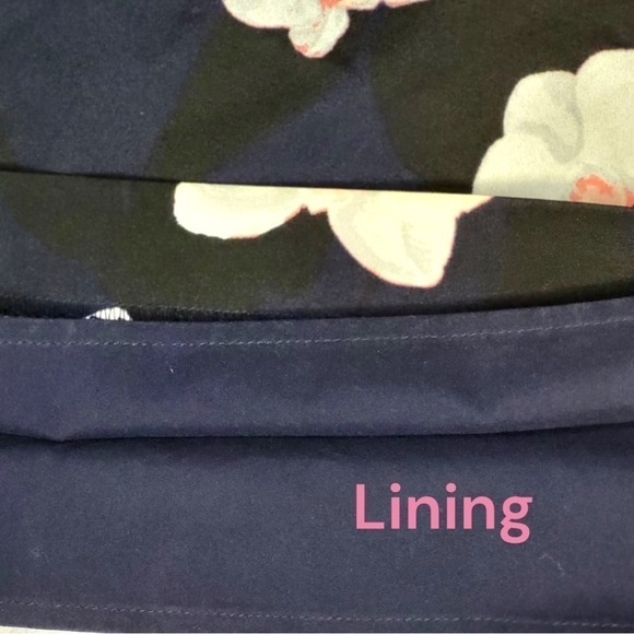 Banana Republic Polo Shift Navy Floral Dress - Picture 10 of 13